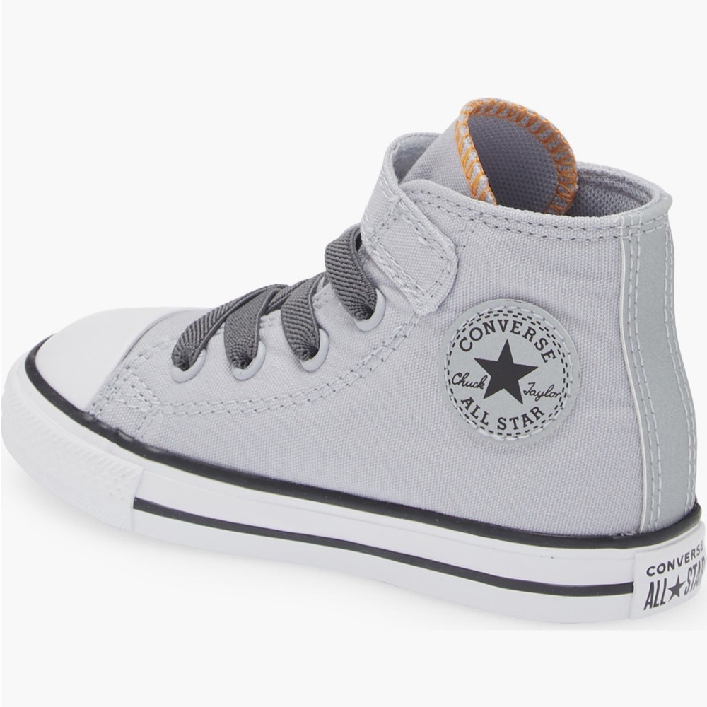 Converse Kids High-Top Sneakers - Light Gray